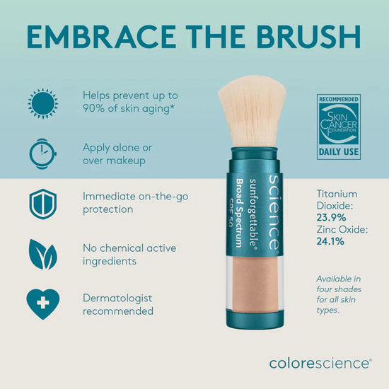 COLORESCIENCE Sunforgettable ® Total Protection ™ Brush-On Shield SPF 50