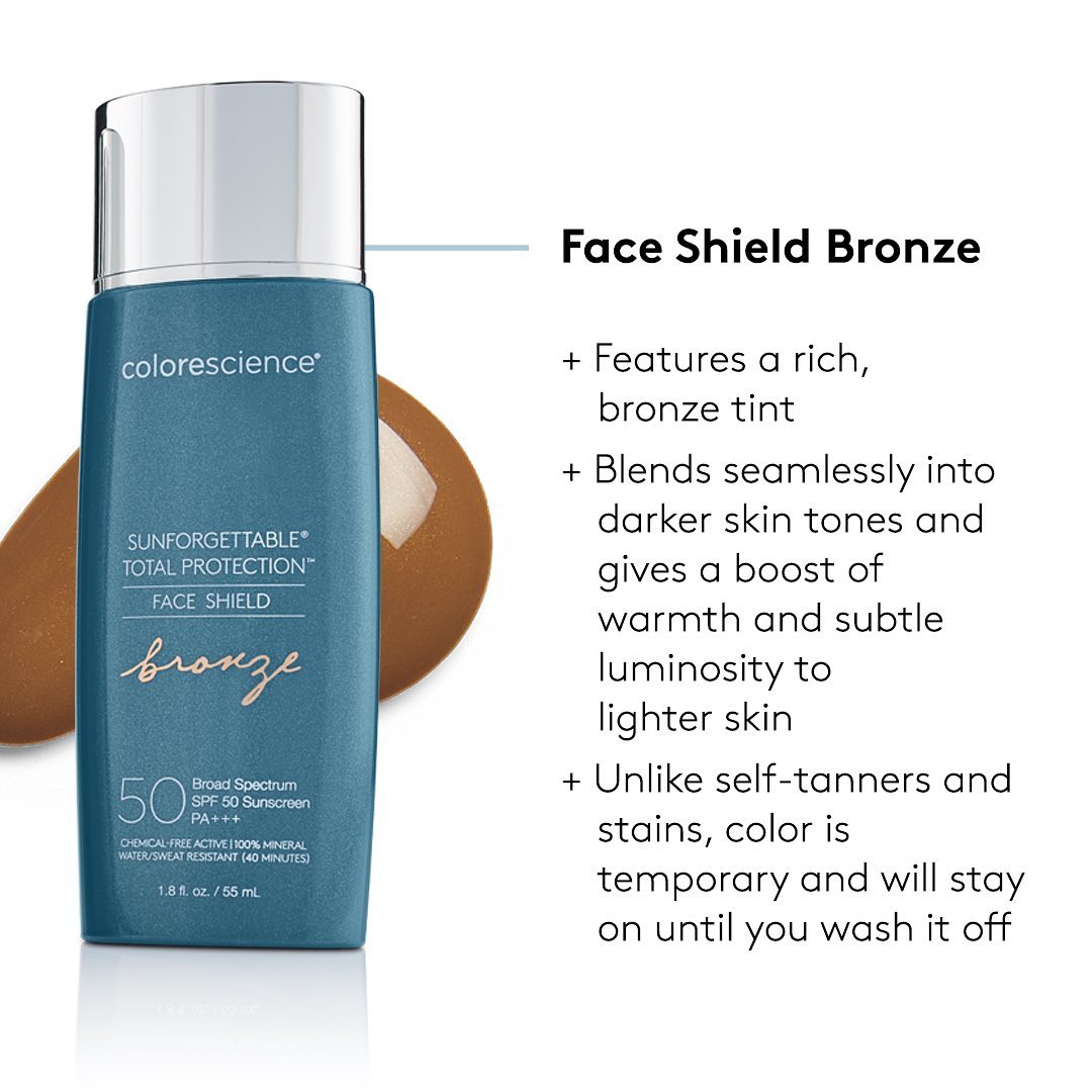 COLORESCIENCE Sunforgettable® Total Protection™ Face Shield Bronze SPF 50