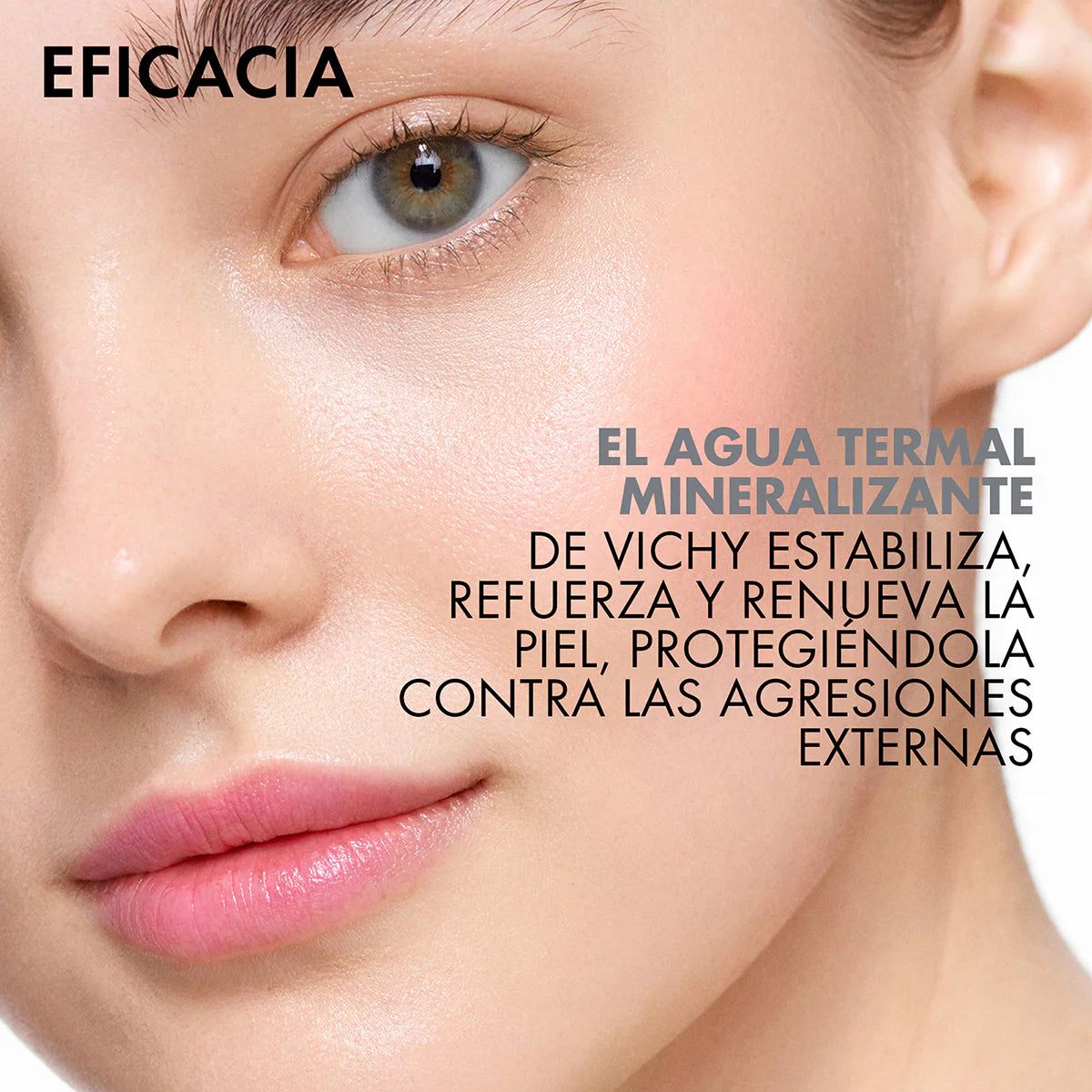 VICHY Agua Termal Mineralizante, Fortalece las Defensas de la Piel, 150ml