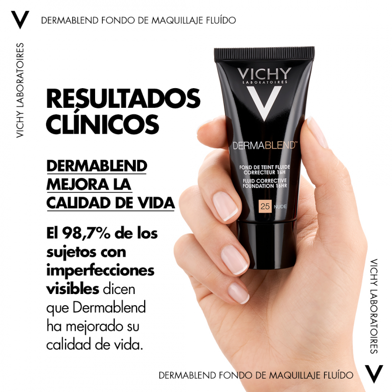 VICHY Dermablend 3D Correction Base de Maquillaje  SPF25 30ml