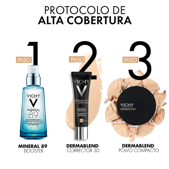 VICHY Dermablend Covermatte Polvo Compacto de Alta Cobertura 9.5gr