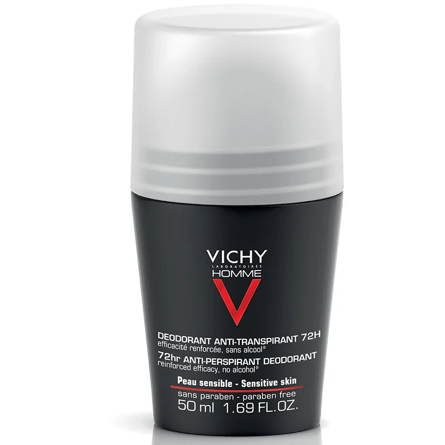 VICHY Homme Desodorante Anti-transpirante, Control Extremo para Hombres 72Hrs