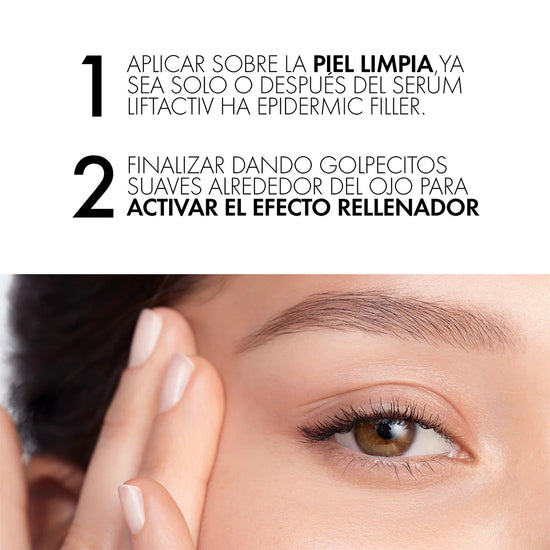 VICHY Liftactiv Contorno de Ojos Reafirmante H.A. Reduce Arrugas y Ojeras, 15ml