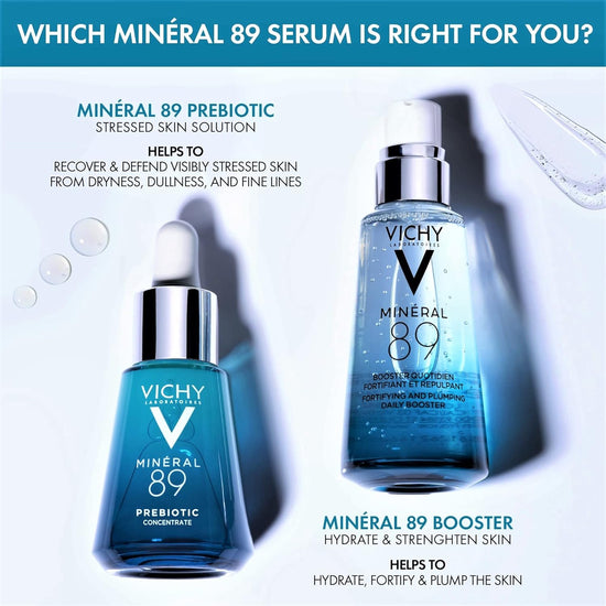 VICHY 89 Mineral Prebiotic Fraction Sérum, Restaura y Fortalece Tu Piel, 30ml