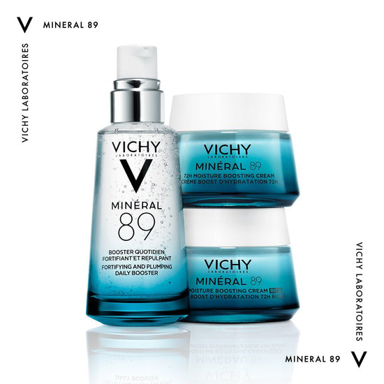 VICHY 89 Mineral Sérum de Ácido Hialurónico + 15 Minerales, Hidrata y Rellena