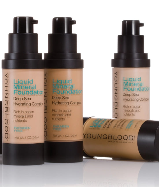 YOUNGBLOOD Liquid Mineral Foundation, Base mineral líquida 30ml