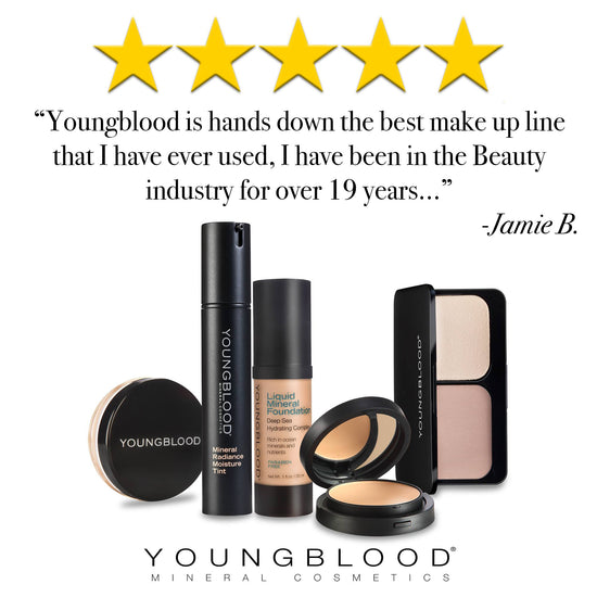 YOUNGBLOOD Pressed Mineral Foundation, Base Mineral Compacta 8gr